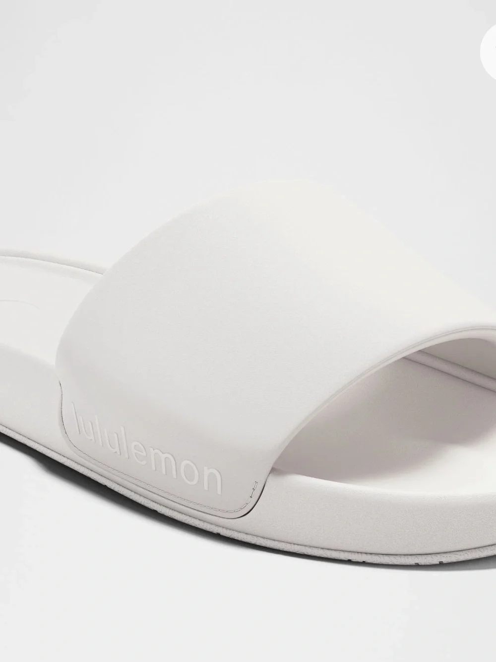 lululemon athletica White Single-Band Slide